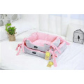 Peluche Pet Bed Dog Nest Coussin pour chiens